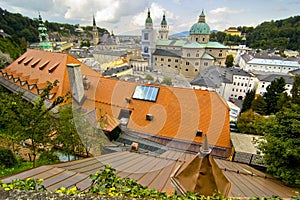 View Of Salzburg City From Hohensalzburg photo