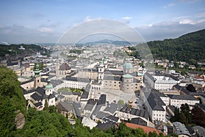 View at Salzburg from Hohensalzburg