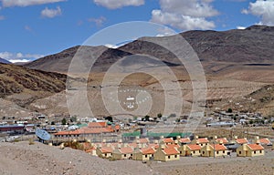 View of San Antonio de los Cobres. Argentina photo