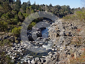 San Antonio river,  Cuesta Blanca, Cordoba, Argentina photo