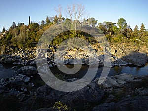 San Antonio river,  Cuesta Blanca, Cordoba, Argentina photo