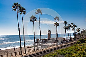 A View of the San Clemente Beach