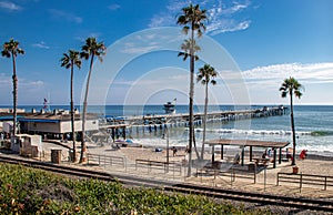 A View of the San Clemente Pier