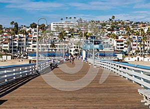 A View of the San Clemente Pier