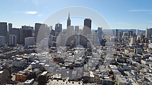View of San Francisco City, California, USA