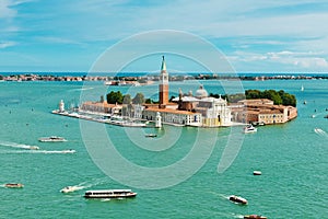 View of San Giorgio island, Venice photo