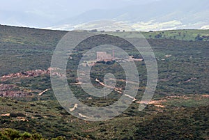 View of San Giorgio well or Sa Macchina Beccia