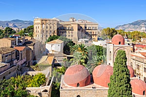 View from San Giovanni degli Eremiti - Palermo photo