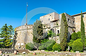 Castle of San Giusto in Trieste, Italy photo
