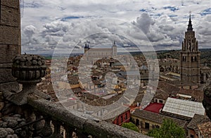 Toledo, Spain. Mirador of San Idelfonso church photo