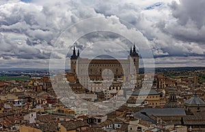 Toledo, Spain. Mirador of San Idelfonso church photo