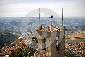 View from San Marino castle