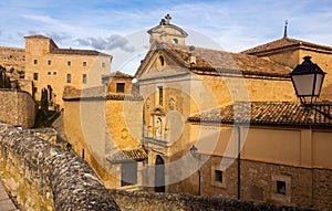 View of San Pedro Church and former convent of Carmelites in Cuenca