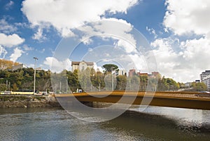 View of the San Sebastian River in Spain