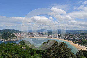 View of San SebastiÃ¡n, in Spain