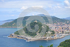 View of San SebastiÃ¡n, in Spain