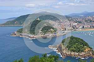 View of San SebastiÃ¡n, in Spain