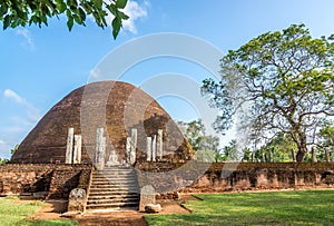 View at the Sandagiri Buddhist Temple in Tissamaharama - Sri Lanka photo