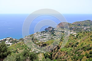 A view of Sant Angelo in Ischia island in Italy