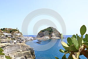 A view of Sant Angelo in Ischia island in Italy