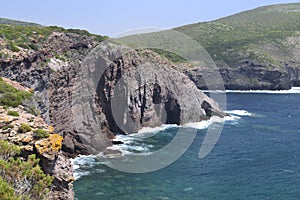 Sant`Antioco coast