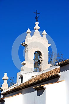 View of the Santa Ana church, Estepa, Spain. photo