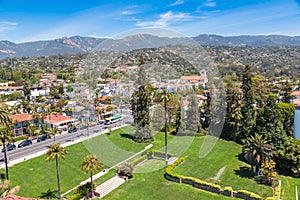 View from Santa Barbara
