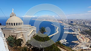 View from santa cruz in oran