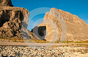 A view of Santa Elena Canyon in Big Bend National Park