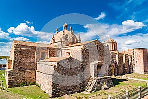 View of Santa Isabella Church in Pucara Puno photo