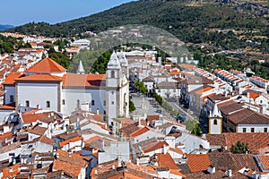 View of the Santa Maria da Devesa church and Dom Pedro V square seen from the Castle Tower photo