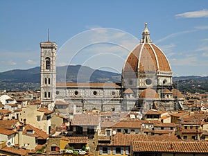 View of Santa Maria del Fiore, Florence, Italy