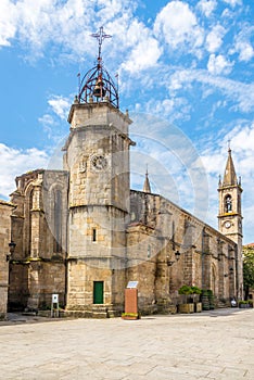 View at the Santiago Church in Betanzos - Spain