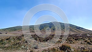 View savana mountain at bromo skylight