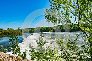 Savannah Rapids at the Savannah Rapids Park in Augusta Georgia photo