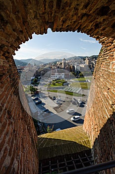 View of Savona from the gunboat