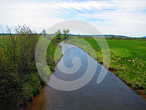 River view, sawmill creek New Brunswick