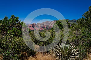 View from Schnebly Hill Road in Sedona, Arizona