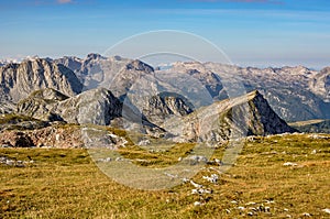 view from Schneibstein towards Kahlersberg and Steinernes Meer photo