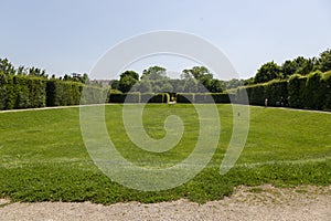 View of the Schoenbrunn Palace Park