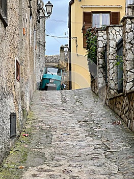 view of Sclafani Bagni., Palermo, Sicily, Italy