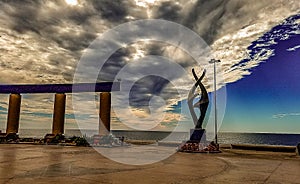 View of sculpture in the Puerto Penasco Rocky Point photo