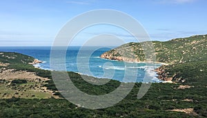 View of the sea in Binh Tien, Vietnam