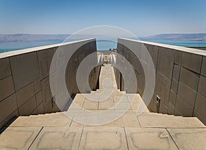 View of the Sea of Galilee in Israel