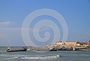 View at seaside in Kanyakumari