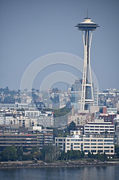 View of Seattle skyline in Washington state