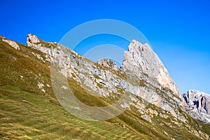 View from Seceda mountain, South Tyrol