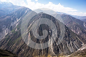 the second deepest canyon in the world: The ApurÃÂ­mac Canyon with 4,691 mts, ApurÃÂ­mac Cuzco.peru photo