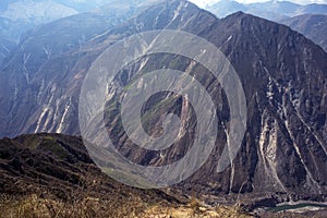 the second deepest canyon in the world: The ApurÃÂ­mac Canyon with 4,691 mts, ApurÃÂ­mac Cuzco.peru photo