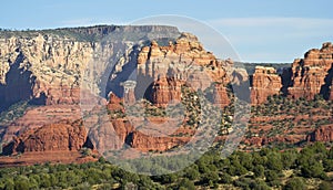 A View of Sedona's Red Rocks Formations
